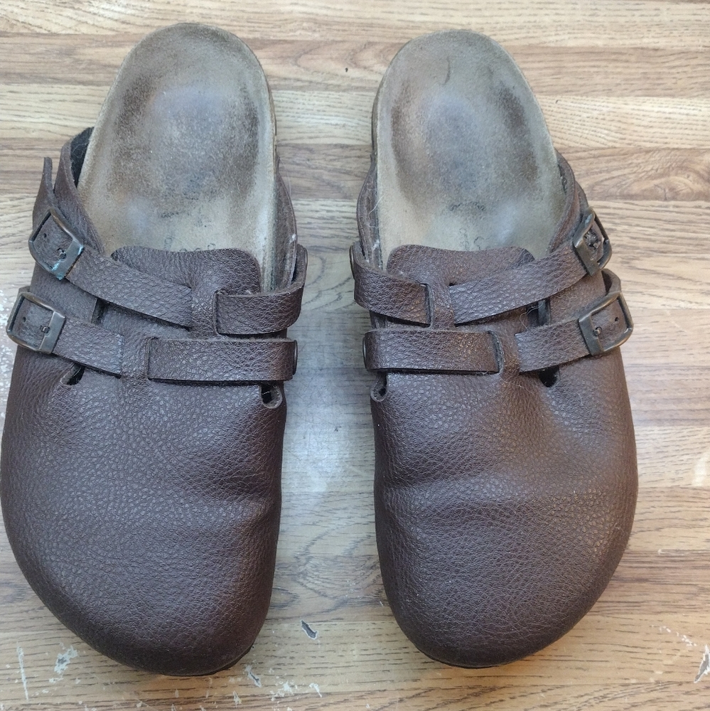 Birkenstock Birki’s Camden Brown Leather Mules 37